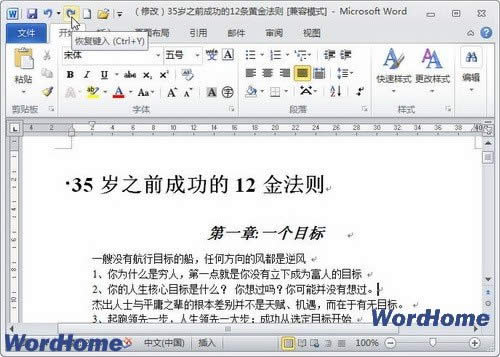 Word2010ʹóָ빦