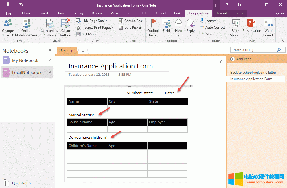  OneNote ׼