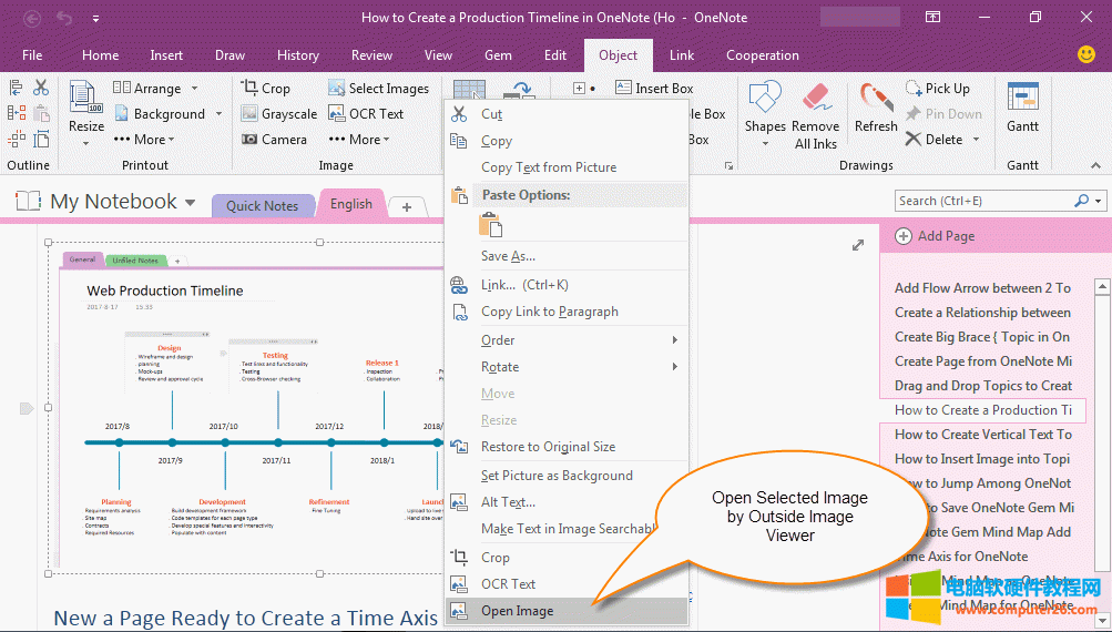 ʹ Gem “ͼƬ”鿴 OneNote ͼƬԭͼ