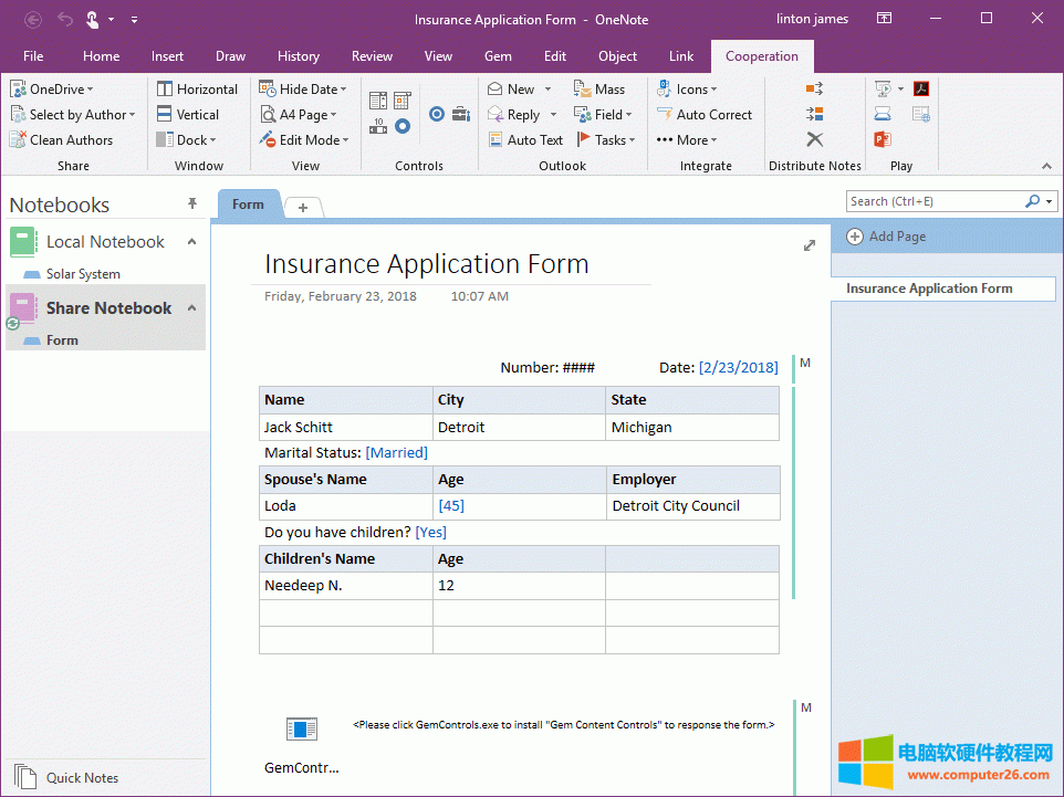 ͬصĽOneNote 2016