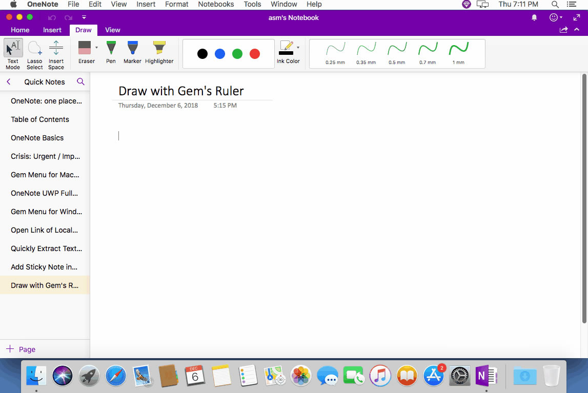 ʹö䱦 OneNote for Mac ޣͼ