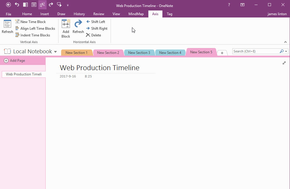 ʹ OneNote Ʒʱ