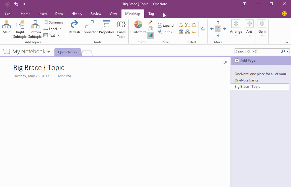  OneNote ˼άͼﴴ { 