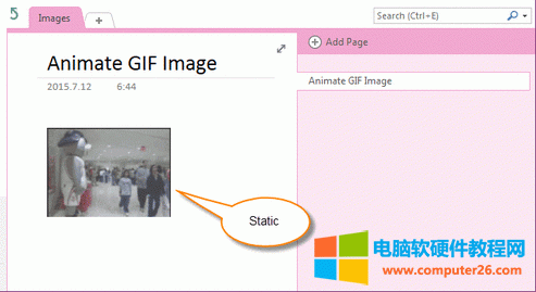 GIF ͼƬ OneNote Ǿ̬