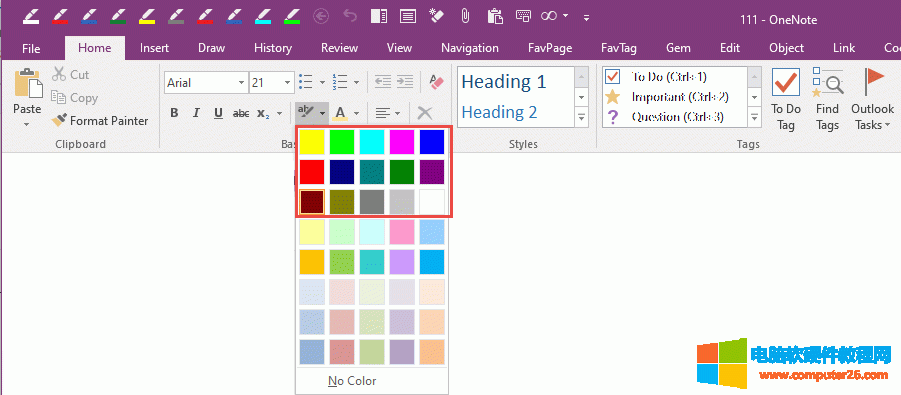 OneNote ĸɫ