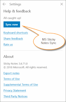 ͬ Microsoft Sticky Notes