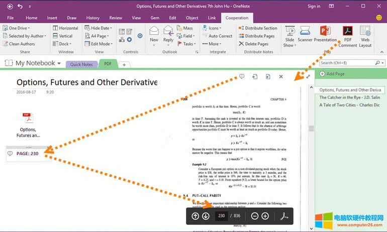 ֱ OneNote ע PDF 