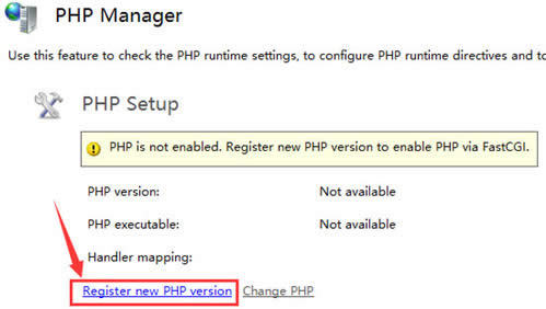 PHP Manager for IISWindows10ϵͳ IIS 10.0+PHP+MySQL