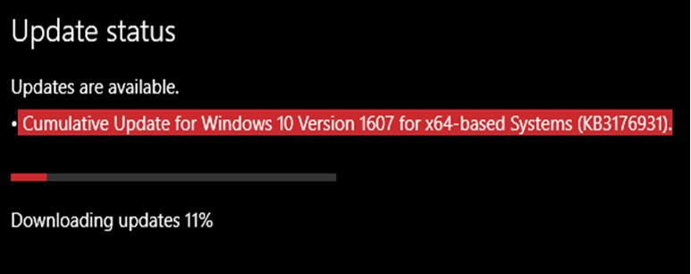 Windows10 KB317693114393.6710.0.14393.67