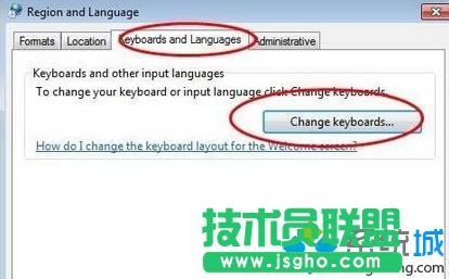 “change Keyboards...”