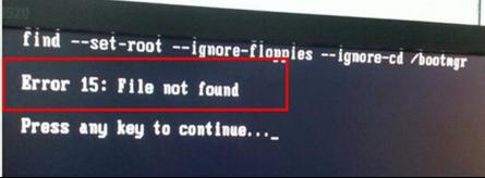 װϵͳ֮Windows732λϵͳerror 15file not foundզ