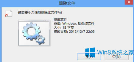 Win8ɾļʱʾɾô죿