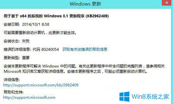 Win8.1ʧʾ80240054Ľ