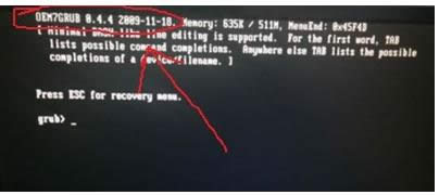 װϵͳ(װϵͳ)ʾOEM7grub 0.4.4ͼĽ̳(ͼ)